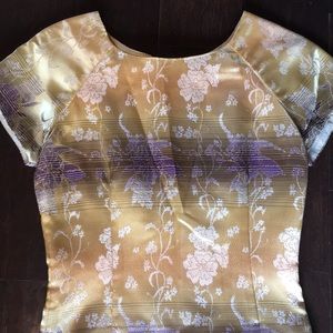 Silk sheath dress and jacket. Sz S.